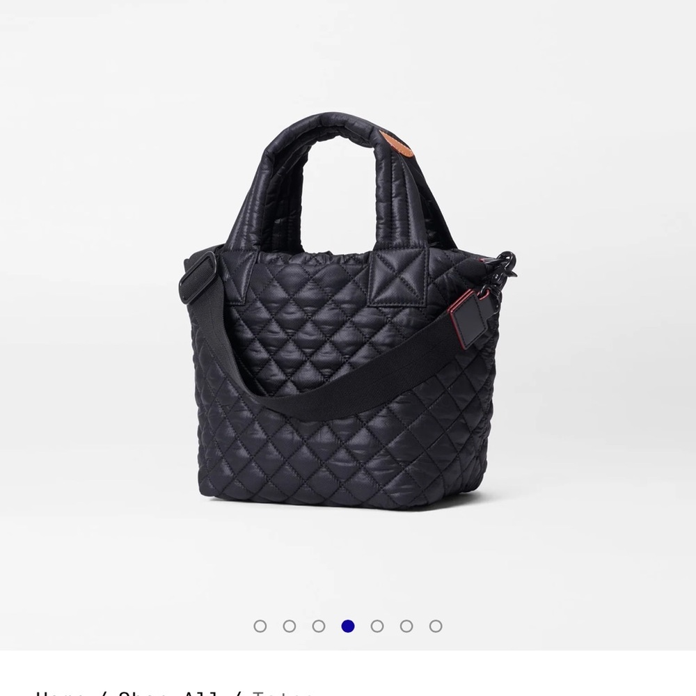 MZ Wallace mini metro  Quilted Midnight Tote